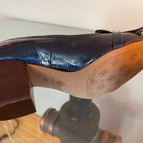 Sole Navy Patent 8.5 new - Picture 6 of 7